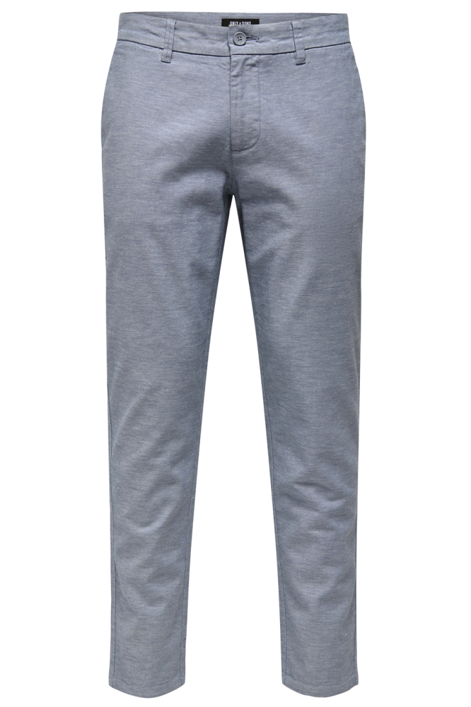 ONSMARK TAP 0011 COTTON LINEN PANT 22024937 Flint Stone